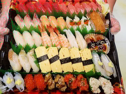 ミッドタウン　高級　寿司　出前