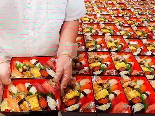 銀座　寿司　出前