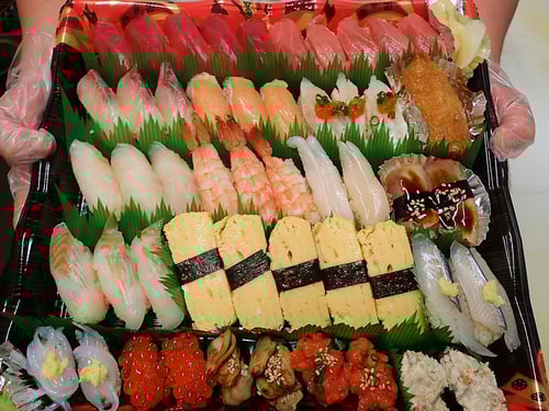 港区　高輪　寿司　出前