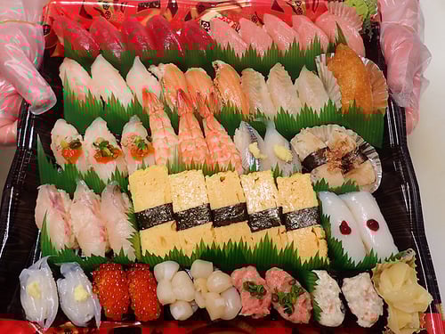 港区　麻布十番　寿司　出前