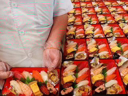 東京ミッドタウン日比谷　寿司　出前