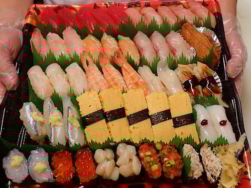 ルミレイス豊洲　寿司　出前