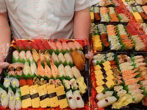 ミッドタウン八重洲　寿司　出前