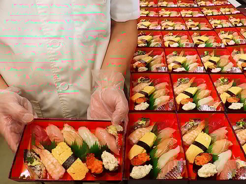 東日本橋　寿司　出前