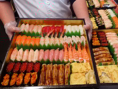 年末年始　寿司　出前　江東区