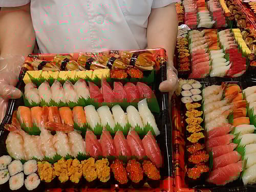 仕事始め　寿司　出前