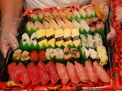 中央区　高級　宅配寿司