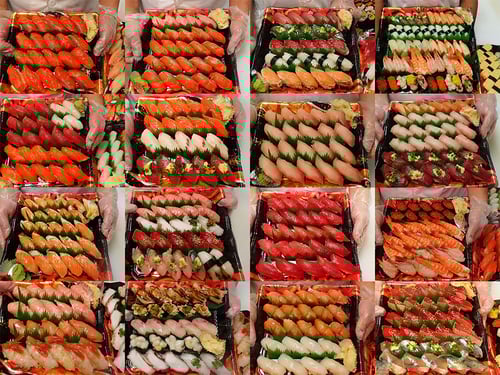 出前館　ウルトラ半額セール　寿司　出前