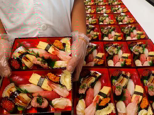 外神田　納会　寿司　出前