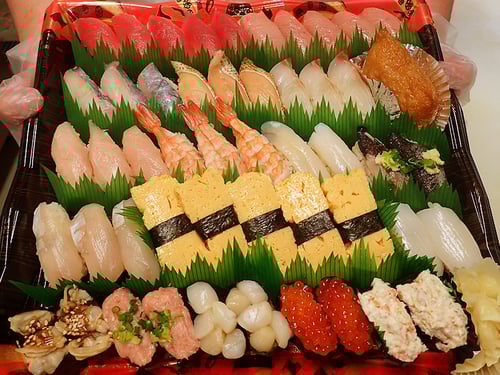 製薬会社　寿司　出前