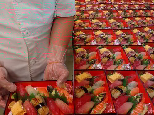 日本橋箱崎町　寿司　出前