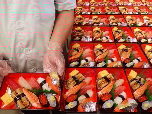 製薬会社　寿司