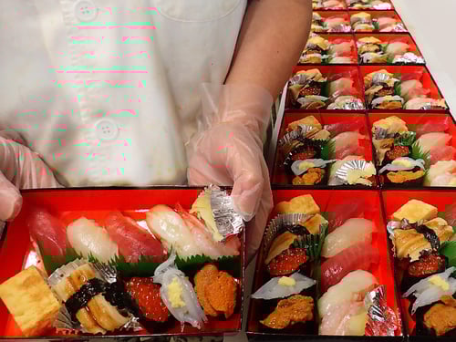 ランチ　寿司　出前