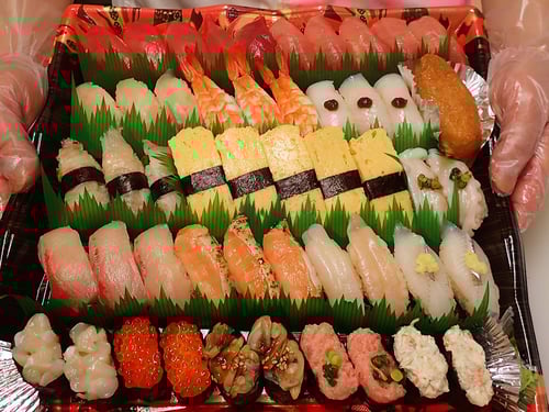 製薬会社　寿司　出前