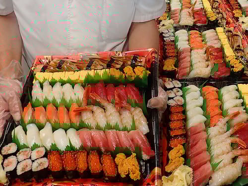 高級寿司　出前　中央区