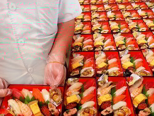 森タワー　寿司　出前