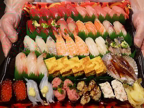 東上野　寿司　出前