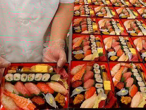 寿司　出前　品川区　戸越