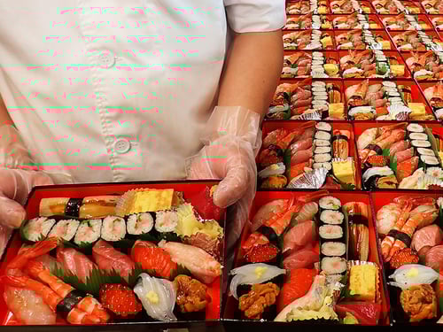 江東区　宅配寿司　出前