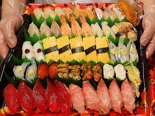 寿司の出前