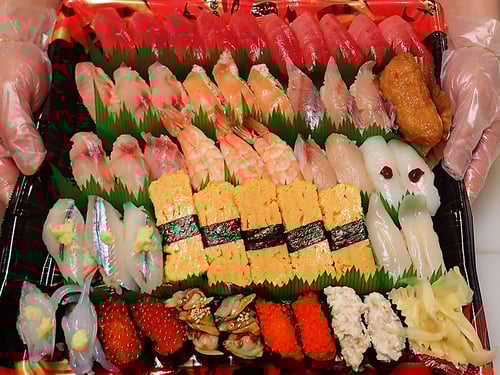 大量注文　寿司　出前