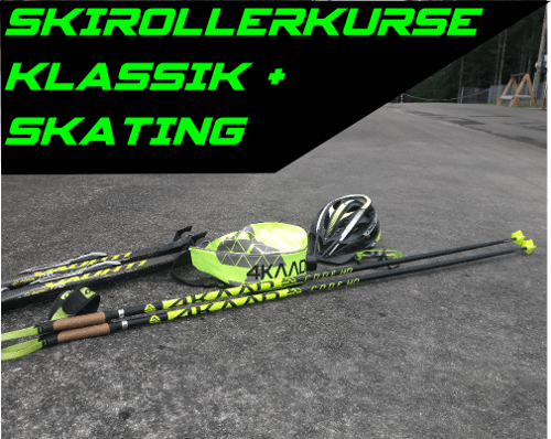 Skirollerkurse Rollskikurs im Schwarzwald Skating und Classic für Anfänger und Fortgeschrittene