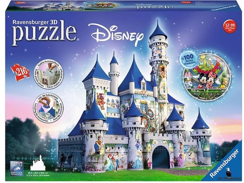 Bei der Bestellung im Onlineshop der-Wegweiser erhalten Sie das Ravensburger Paket 12587 "Disney Schloss".