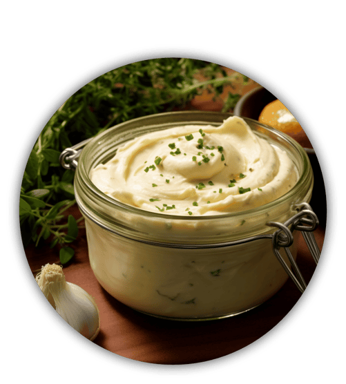 Rezept; Knoblauch; Senf; Creme; Grillen; Barbecue; BBQ; Salat; geräuchert; Frankreich; Ail; fume; fumé; Knobi; Knolle; Kibu; Kibü; KibüWürze