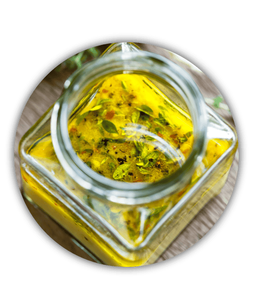 Rezept; Würzdressing; Dressing; Salatsauce; Salatsoße; Knoblauch; schwarz; Ail; noir; Frankreich; Potdevin; Knobi; Knolle; Kibu; Kibü; KibüWürze