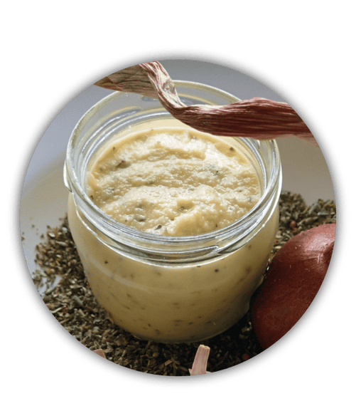 Rezept; Knoblauch; Knoblauchcreme; geräuchert; Ail; fume; fumé; Knobi; Knolle; Kibu; Kibü; KibüWürze