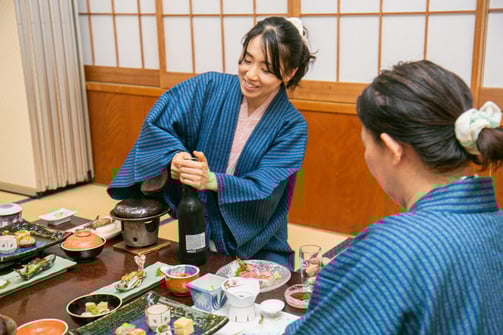 中伊豆一二三荘宿泊プラン食事
