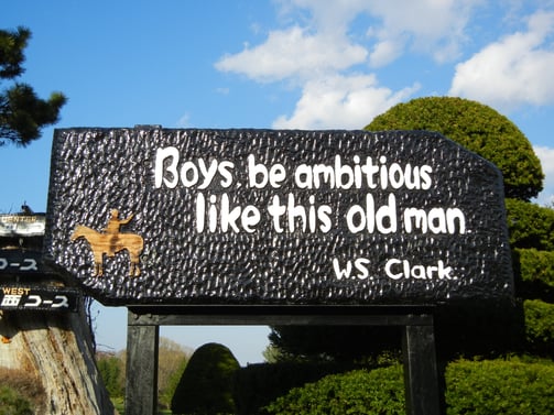 クラーク博士の標語