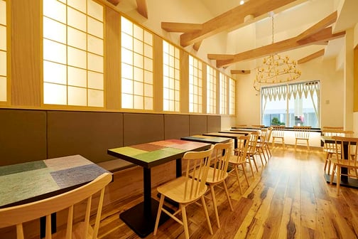 パフェと氷 riq 店内