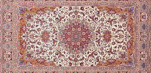 ペルシャ絨毯　セーラフィアン工房