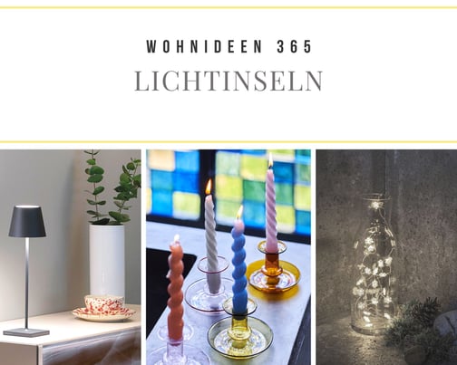 Lichtinseln Herbst Poldina Kerzen