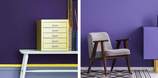 Wohnfarben Wohntrends Wohnideen Einrichtungsberatung Lila