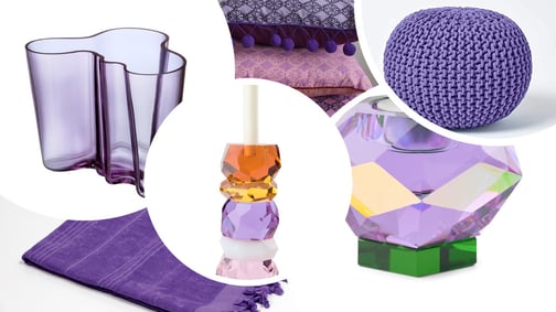 Wohnfarben Wohntrends Wohnideen Einrichtungsberatung Lila