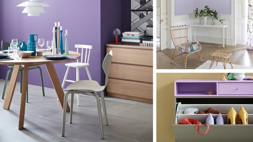 Wohnfarben Wohntrends Wohnideen Einrichtungsberatung Lila