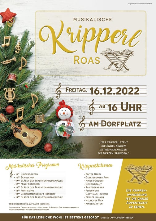 Kripperl Roas 2022 Pöndorf