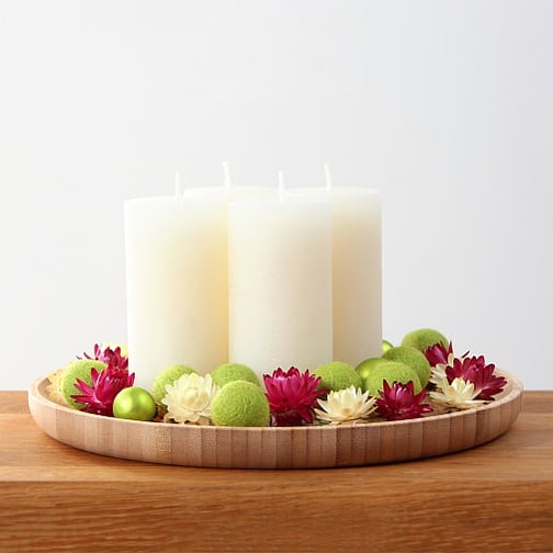 felt balls adventni venček adventskranz advent dried flowers trockenblumen suho cvetjekroglice iz filca filzkugeln weihnachten božična dekoracija