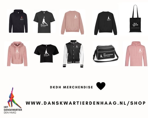 Order our t-shirts and hoodies in our webshop