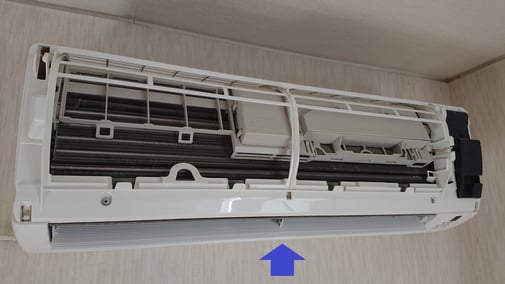 エアコン分解写真　其の2