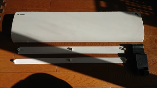 エアコン分解写真