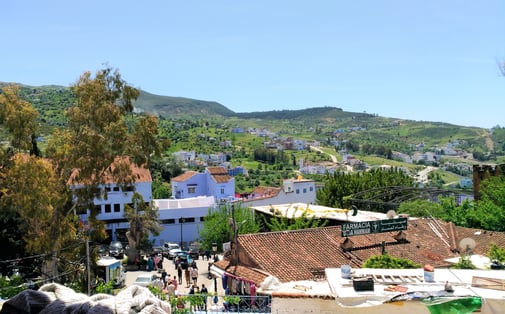 シャウエンお勧めのCafeからの眺めです♪