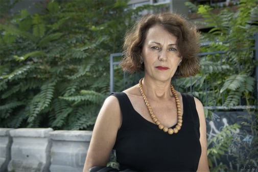 Portrait de Christina Mirjol, archives personnelles de l'auteure