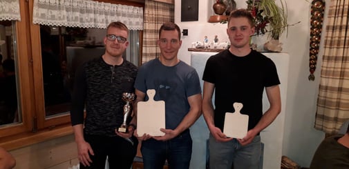 v.l.n.r. Wendel Preisig, Renato Lutz, Adrian Bleiker