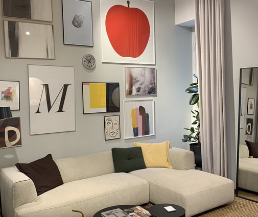 Wände gestalten Bilder