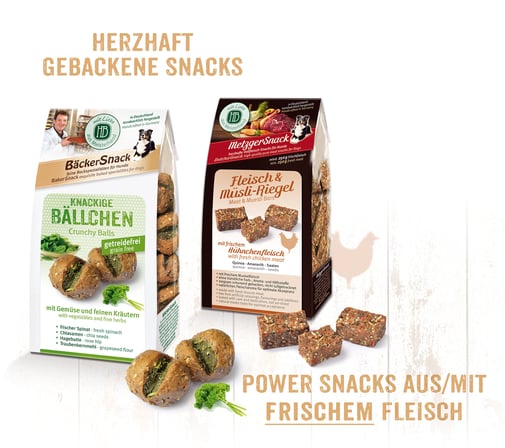 Gebackene Hundesnacks