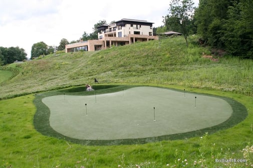 Brilliant8; Brilliant; Southwest Greens; Southwestgreens; synthetic; turf; Grass; artificial; Private Greens; Golf Green; Luxury; Golf; Private Green; Nicklaus Design; erba artificiale; campo da golf; costruzione;