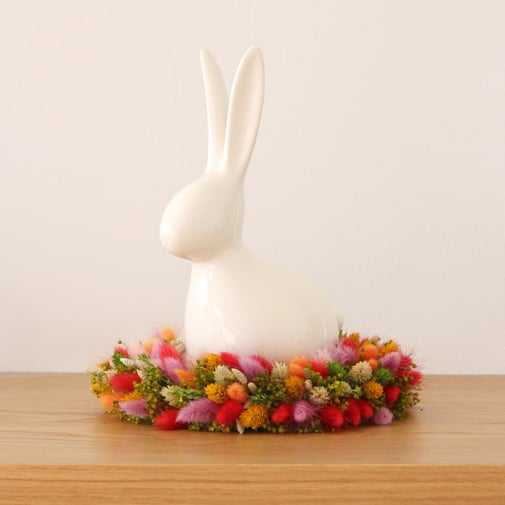 pomlad spring decoration dekoracija dekoration frühling filzkugeln ostern easter felteggs feltballs spring flowers cvetje rože šopek šopki